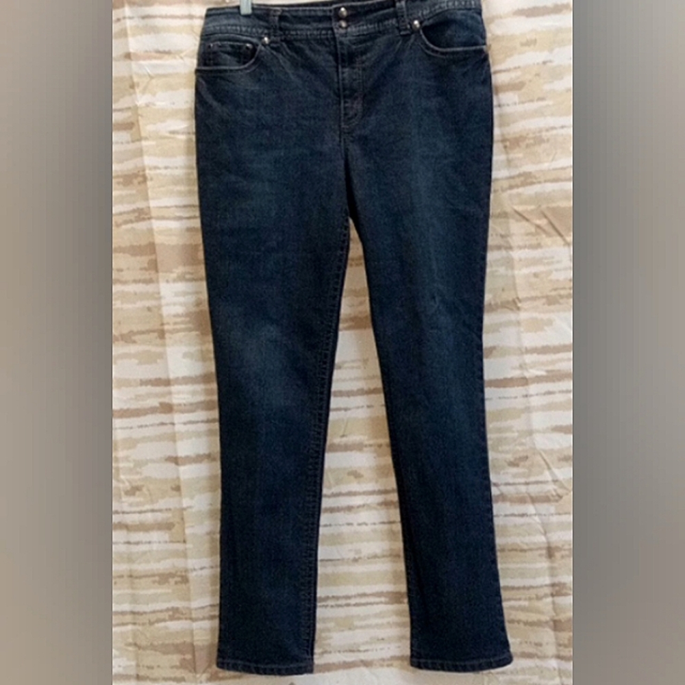 Code Blue Embellished Jeans Size 14 - image 2